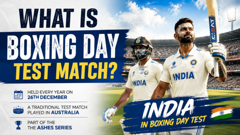 what is boxing day test match