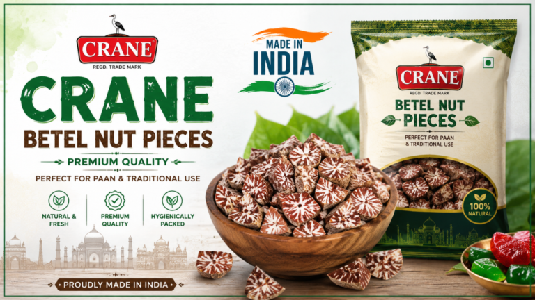 crane betel nut pieces